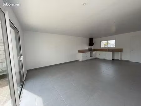 maison neuve 4 ch – 100m² – gare à 2 min à pied – dpe a