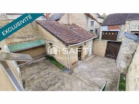 maison de village 4p  2 cours garage  annay-sur-serein 89.