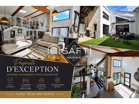 maison de caractère 172 m² réinventée en loft d’exception à saint-jean-de-védas