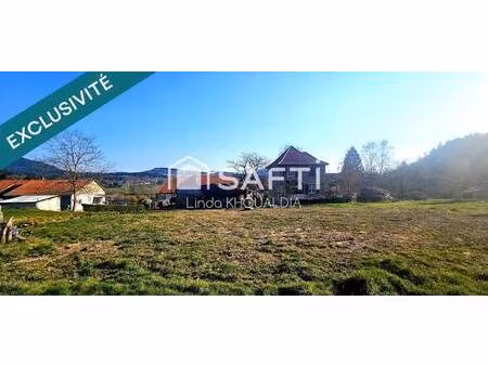 terrain constructible viabilisé à vendre