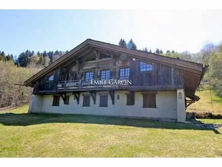 ferme haut de gamme de 9 pièces en vente megève  france