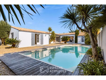 villa de charme à l'esprit balnéaire entre village et océan