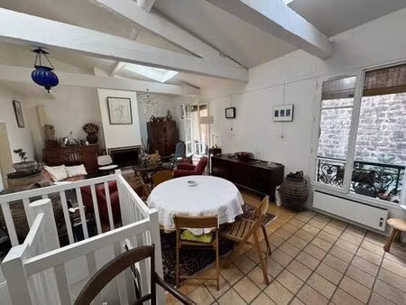 duplex de luxe 2 chambres en vente buttes-chaumont  villette  bas belleville  paris  île-d