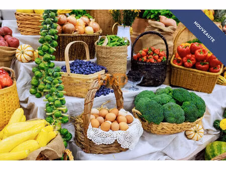 fonds de commerce - fruits et légumes -visibilité-parking-gros f
