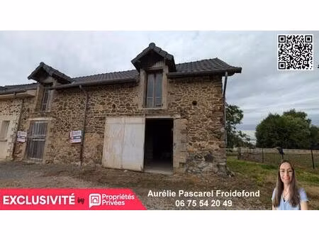 * exclusivite * arnac - pompadour (19230) : grange en pierre à rénover en maison - env. 14