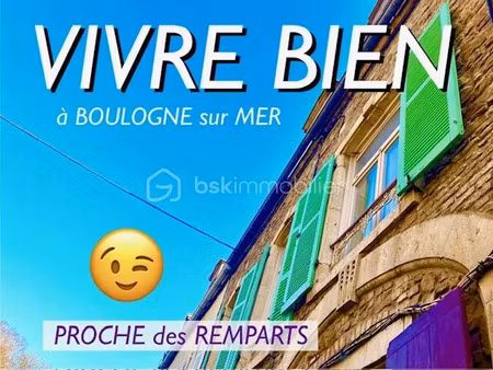 vente maison 8 pièces 185 m² à boulogne-sur-mer (62200)  229 900 €