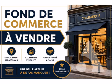 annonce commerce à vendre