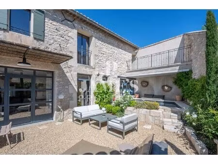 maison de village rénovée avec piscine - saint rémy de provence