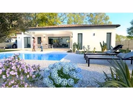 terrain avec maison neuve à vendre