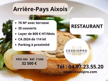 restaurant à vendre