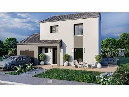 terrain avec maison neuve à vendre