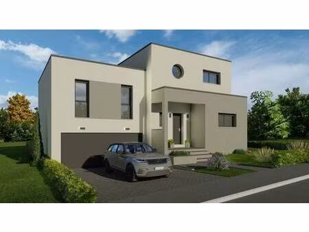 terrain avec maison neuve à vendre
