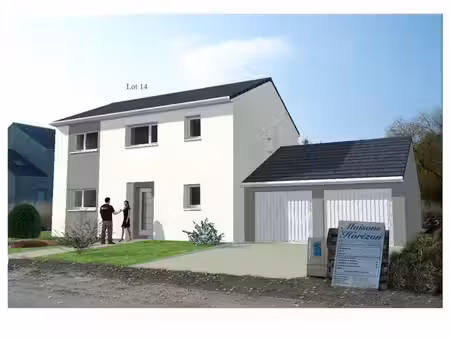 terrain avec maison neuf à vendre