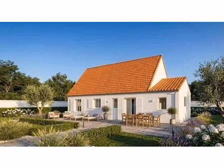 terrain avec maison neuve à vendre