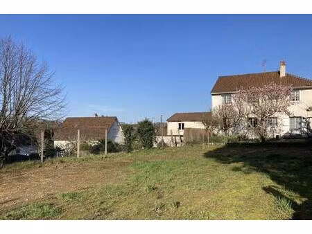 terrain constructible à vendre