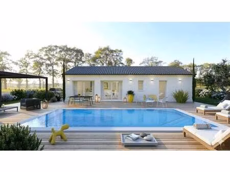terrain avec maison neuve à vendre