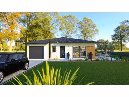 terrain avec maison neuve à vendre