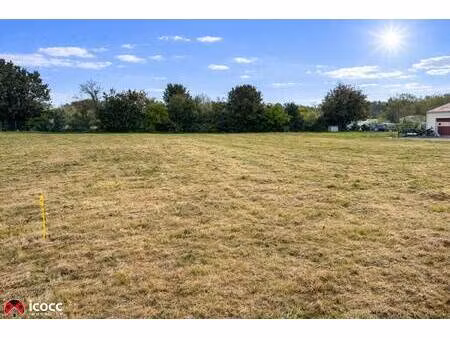 terrain constructible à vendre