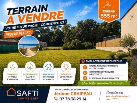 terrain constructible à vendre