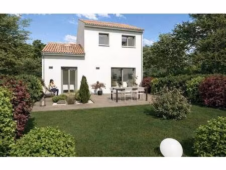 terrain avec maison neuve à vendre