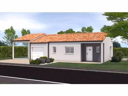 terrain avec maison neuve à vendre