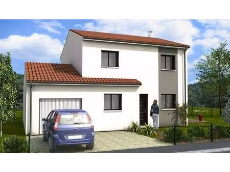 terrain avec maison neuve à vendre