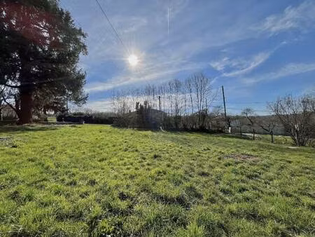terrain constructible viabilisé à vendre