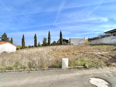 terrain constructible viabilisé à vendre