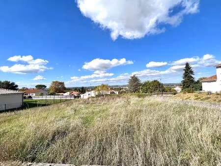 terrain constructible viabilisé à vendre