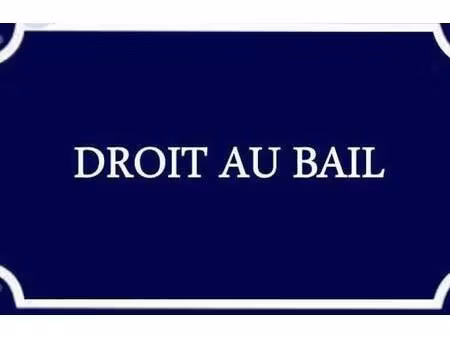 local commercial avec bail commercial