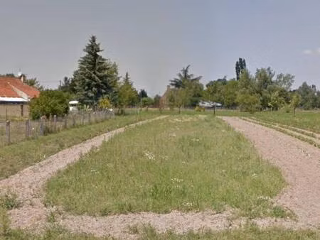 terrain constructible à vendre