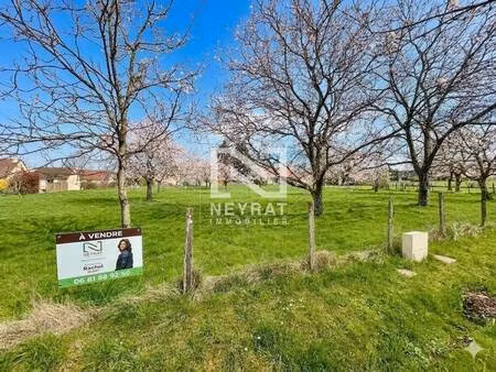 terrain constructible viabilisé à vendre