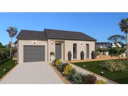 terrain avec maison neuve à vendre