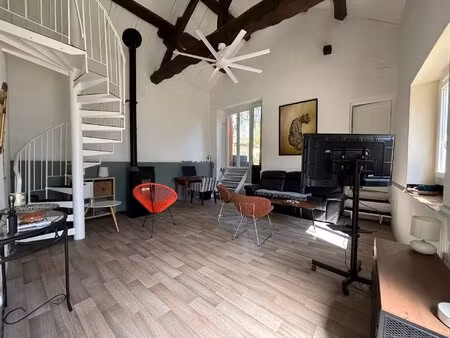 maison en pierre avec jardin 3 chambres et atelier