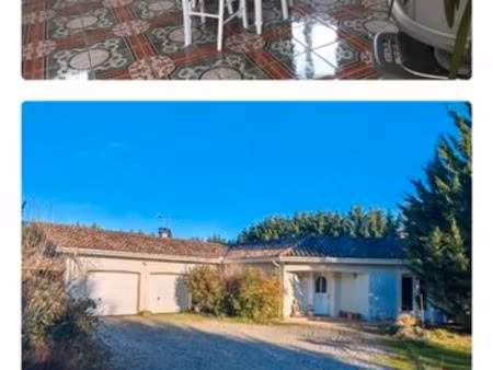 villa avec piscine+ parc