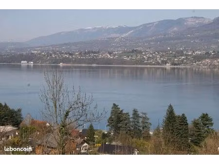 bourget du lac t3 meuble vue lac