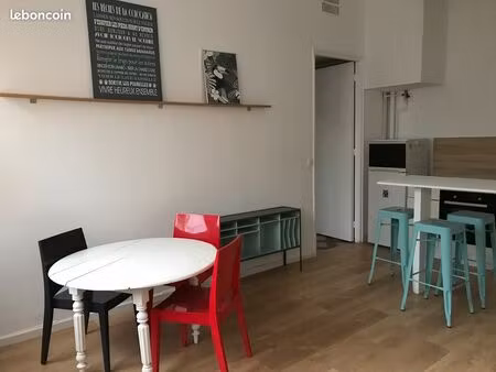 appartement meublé - 2 chambres - palais rameau - 51 m²