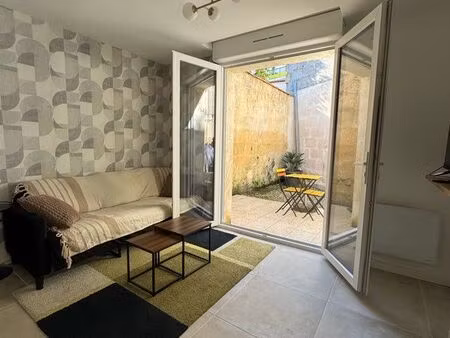 maison t2 avec extérieur sans vis à vis