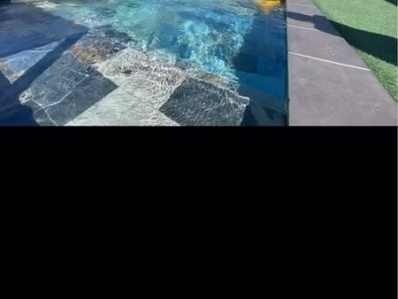 villa piscine privée -clim-6 personnes-15 min des plages