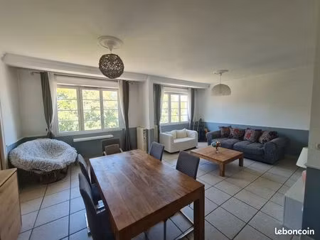 80m2 lumineux traversant sans vis-à-vis