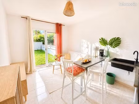 ? f2 meublé au tampon ? 15min de st pierre ☀️