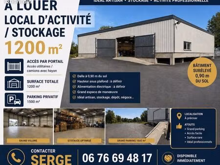 location entrpot l’isle sur la sorgue