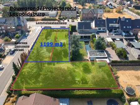 terrain à vendre à leopoldsburg € 245.000 (lnm85) - robbie eyckmans | zimmo