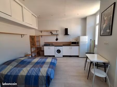 studio calme et lumineux 3e étage