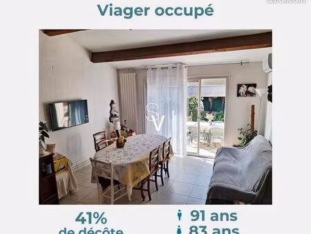maison en viager 4 pièces 80 m²