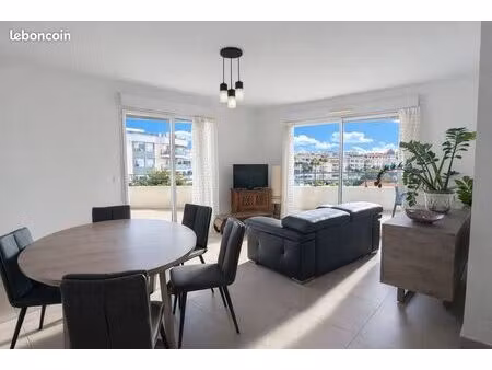 appartement 3 pièces avec terrasses – résidence de standing (2016)