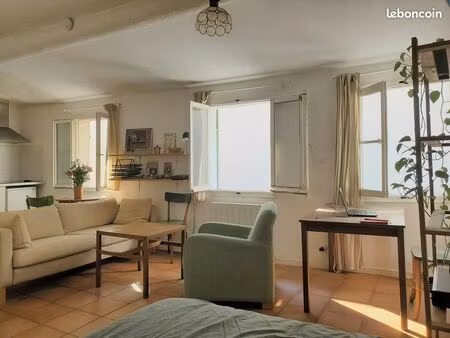 charmant t1 lumineux — quartier du panier  dernier étage