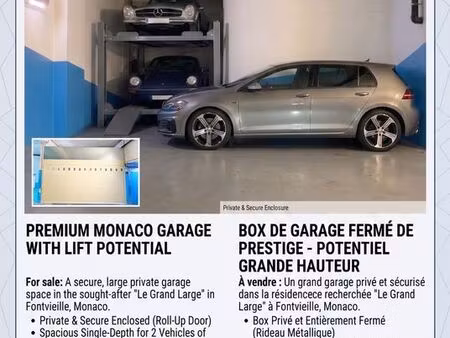 garage a vendre