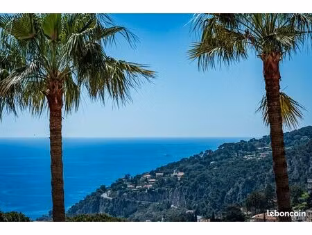 villefranche : vinaigrier / col : 4 pièces vue mer  3 chambres  3 sdb