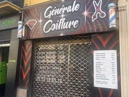 a vendre salon de coiffure ( fonds de commerce)